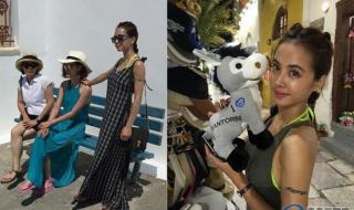 许愿池的希腊少女